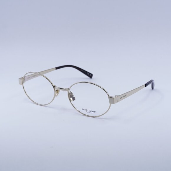 🕶️ New Saint Laurent SL692 OPT 002 Eyeglasses - Gold Frame - Picture 2 of 12